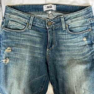 Paige ripped boyfriend jeans